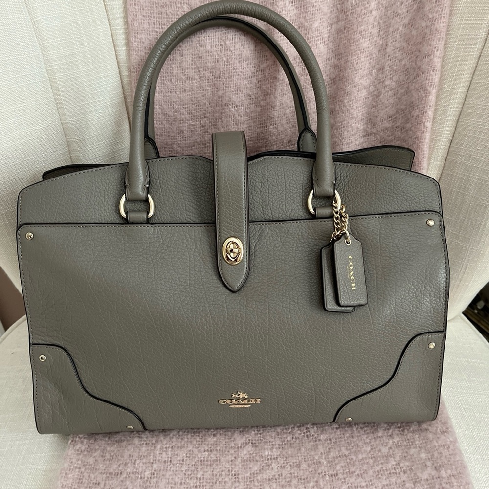 Coach Mercer Satchel and Matching Wallet - Picture 2 of 12